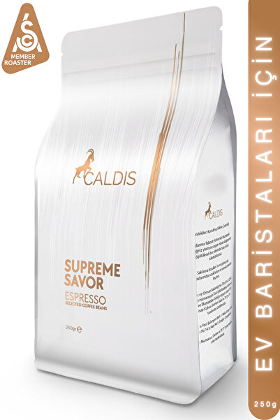 Caldis ® Supreme Savor™ 250 gr Espresso %100 Arabica Çekirdek Kahve