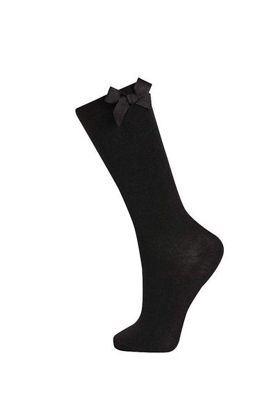 DeFacto New Season Girl's 2-Piece Cotton Knee Socks