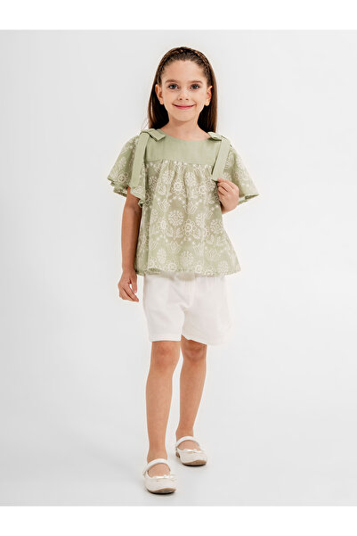 Gocoland Комплект зелен костюм за момиче на 2-5 години