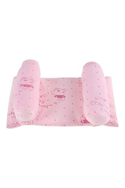 Generic Soft And Comfort Anti-Roll Nursing Pillow For Babies Pink