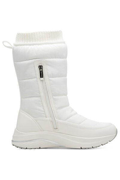 Tamaris Damen Stiefel Stiefel Winterschuhe Duo-tex Warmfutter 1-26805-45 Weiß 100 White