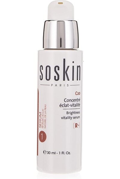 SOSKIN Soskin R+ C20 Brightness Vitality Serum, 30 Ml