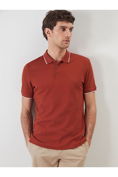 LC Waikiki New Season Polo Neck Short Sleeve Men's T-Shirt - S55148Z8