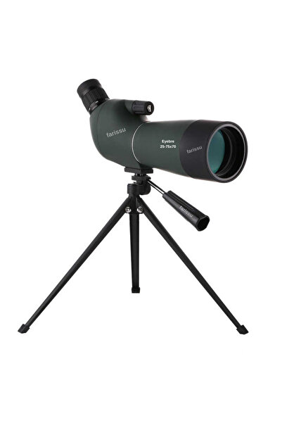 farissu Eyebre 25-75x70 Monoküler Teleskop – Uzun Menzilli, Yüksek Büyütme Ka...