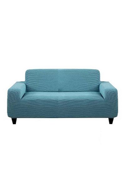 Generic MTL Three Seater Stretch Sofa Cover Blue 190x230cm