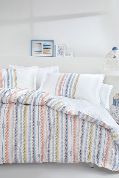 Yataş Benito Single Ranforce Duvet Cover Set - Oil Green