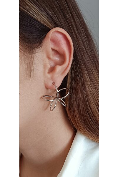 CATALEYA çiçek detay küpe