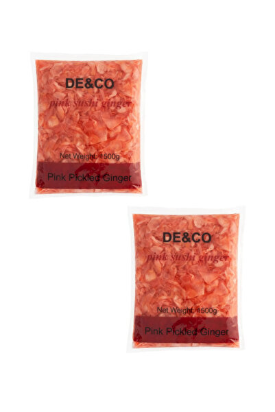 DECO Pembe Zencefil Turşusu 1500 G X 2