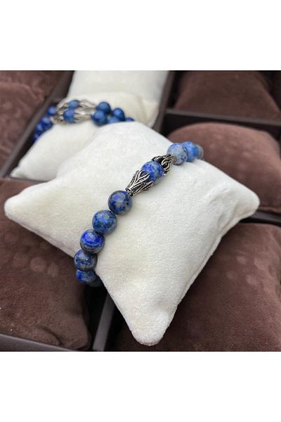 dergah tesbih Lapis Lazuli Stone Bracelet New Season