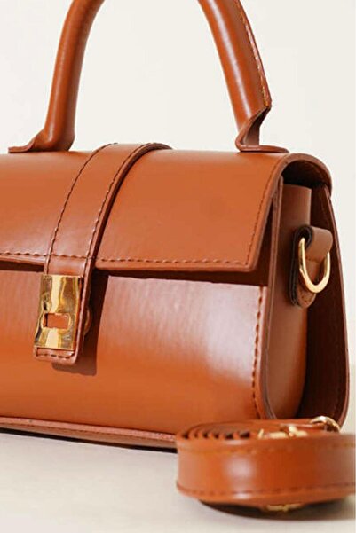 MODAM HİFA Faux Leather Women's Hand, Arm and Shoulder Bag with Adjustable Strap U:11 E:19 W:7 cm