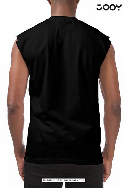 Jooy Japan Printed Training Athlete Athlete Oversize Sleeveless T-Shirt