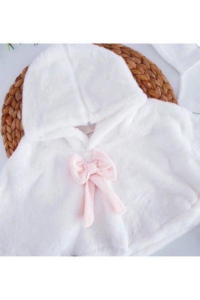RAPAPA Soft Cape Plush 3-Piece Girl's Set 26033so