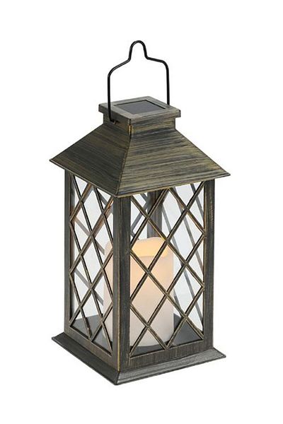 Generic Tomshine Solar Powered LED Light Lamp Bronze