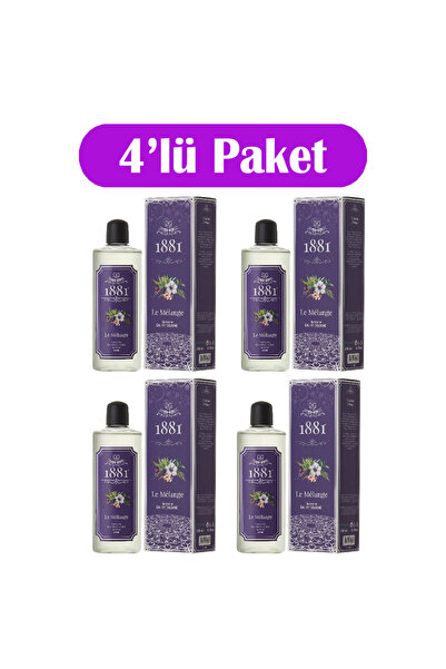 1881 Kolonya 250ml Cam Le Melange & Harmonie 4'lü Paket