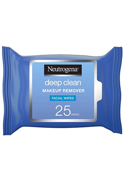 Neutrogena مناديل تنظيف المكياج بعمق 25 منديلًا