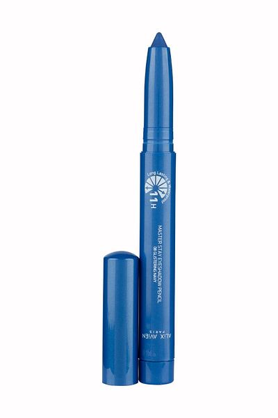 Alix Avien Waterproof 11 Hours Lasting Intense Pigmented Creamy Eye Pencil Shadow - Master Stay 08 Glistering Navy