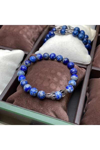 dergah tesbih Lapis Lazuli Stone Bracelet New Season