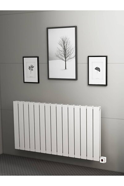 nixrad Nirvana -X Beyaz 600X1190 Hibrit Elektrikli Dekoratif Radyatör-1000W
