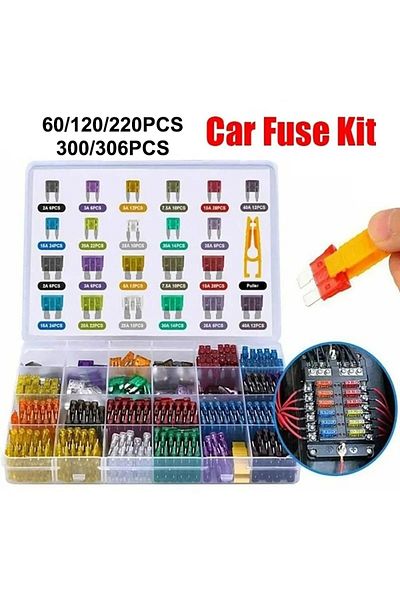 Choice 220pcs Fuse Boxes Come In Various Specifications, With 60 And 120pcs Not Having Medium Fuses, While