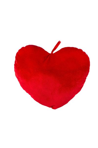 BM GİFT DESİGN Red heart pillow, made of plush, with the message I Love You, 35 cm