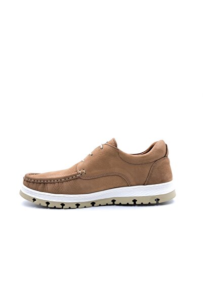 MARCOMEN Ανοιξιάτικα και καλοκαιρινά ελαφριά ανδρικά παπούτσια από γνήσιο δέρμα Nubuck σε χρώμα Camel