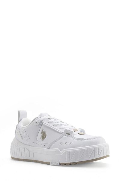 U.S. Polo Assn. POLO ASSN original din SUA. Tenis de culoare albă