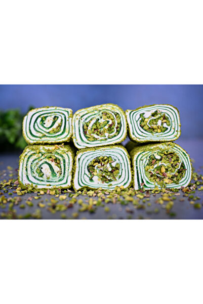 TADIM DÜNYASI Special Wrapped Turkish Delight with Pistachio and Apple 1 Kg.