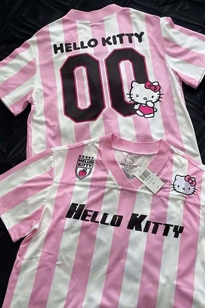 Köstebek Μπλουζάκι Unisex Pink White Hello Kitty 00 Apple Jersey