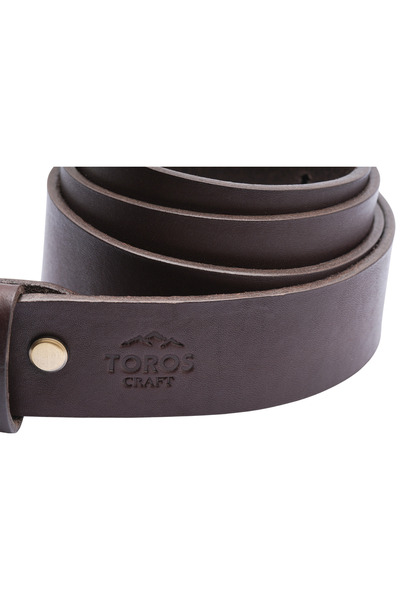 Toros Craft Premium 100% Genuine Vegetable Durable Leather Belt, Cast Buckle, Fully Handmade Does Not Break Does Not Crack