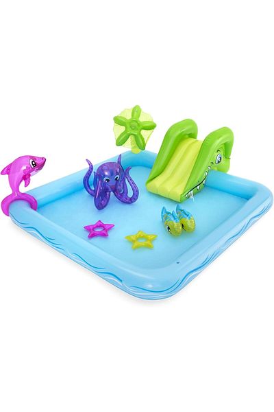 BESTWAY Bestway Fantastic Aquarium Play Pool 2.39mx2.06mx86cm 53052