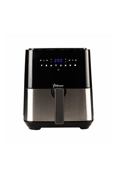 STARCREST Digital XL hot air fryer STARCREST SFR-5050X, 1450 W, 5 Liters, Thermostat 80 - 200 °C