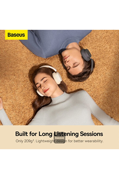 Baseus سماعات رأس لاسلكية Baseus Bowie D05 - رمادي