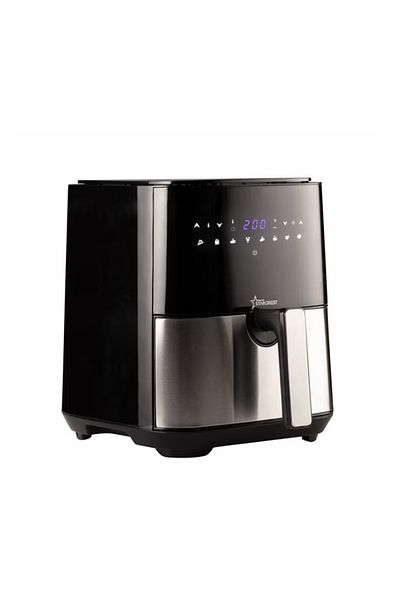 STARCREST Digital XL hot air fryer STARCREST SFR-5050X, 1450 W, 5 Liters, Thermostat 80 - 200 °C