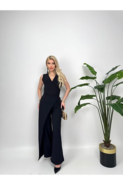 GİZONLY Toka Detaylı Tulum Elbise