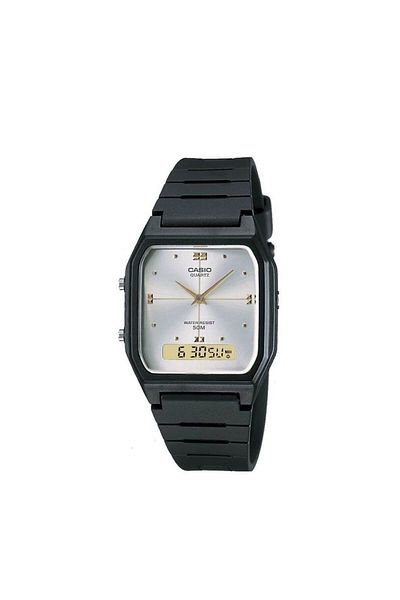 Casio Casio Unisex Analog-Digital Resin Band Watch AW-48HE-7AVDF