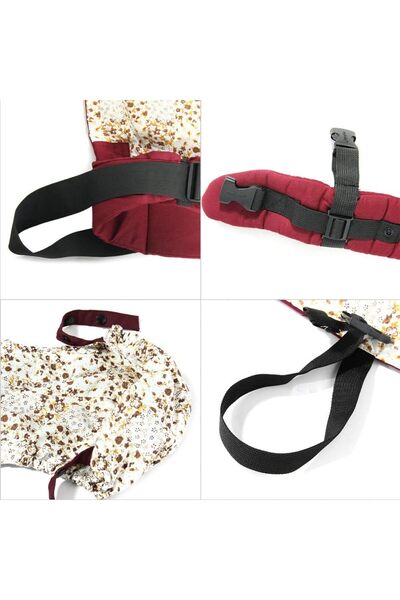 Yelajoy Portable Baby Carrier, With Adjustable Straps, 3D Ventilation,  for baby 0-36 months, Red