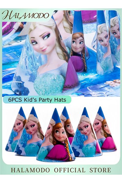 Generic 6PCS Party Hats for Kids Enchanting Party Hats Fun Birthday Activity Kit Perfect Gift