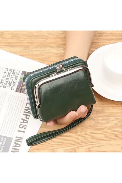 Kemer Dünyası Belt World Accordion Style Removable Coin Compartment Card Holder Money Bag