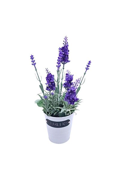 Koopman Plantă artificială în ghiveci, lavandă, dimensiuni 28x9 cm, culoare mov
