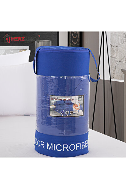 CEDA HOME CEDA Blue quilted duvet, 200×200 cm, high quality microfiber material