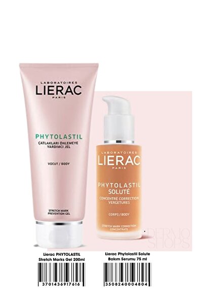 Lierac PHYTOLASTIL ÇATLAK BAKIM SETİ | GEL + Serum Orijinal BOY - DS