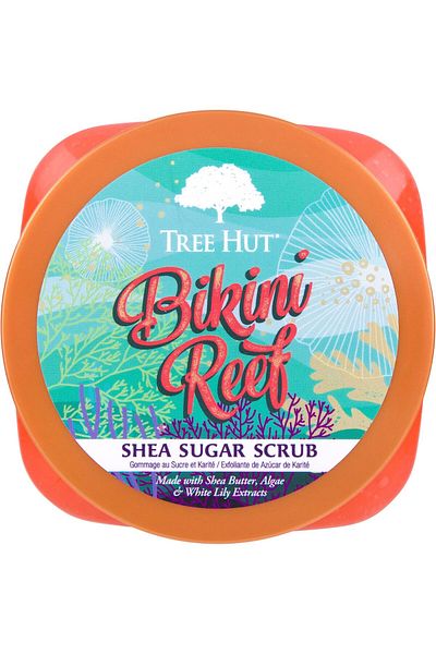 TreeHut Tree Hut Bikini Reef Shea Sugar Scrub - Ultra Hydrating and Exfoliating Scrub, 18 oz