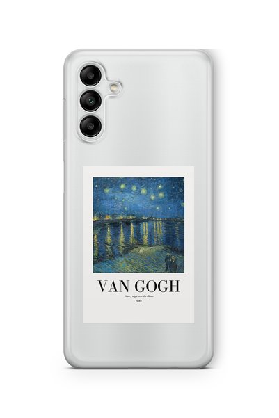 Multitronic Samsung Galaxy S23 Fe Compatible Van Gogh Design Printed Transpar...