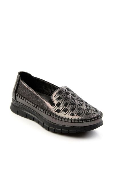 Bambi Shiny Platinum Women's Casual Shoes K 01621077909