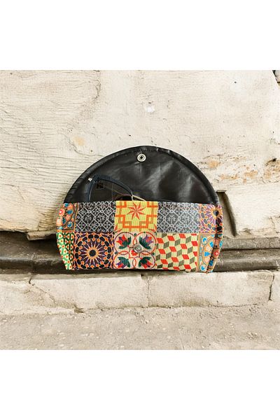 Moserini Patterned Glasses Case - Antares