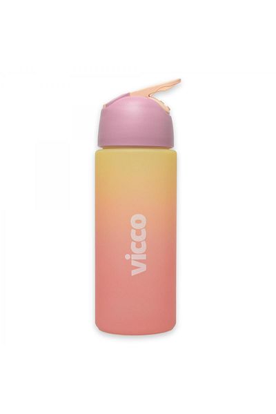 Vicco Water Flask - Tritan Quick Flask 500ml Pink, Locking Lid
