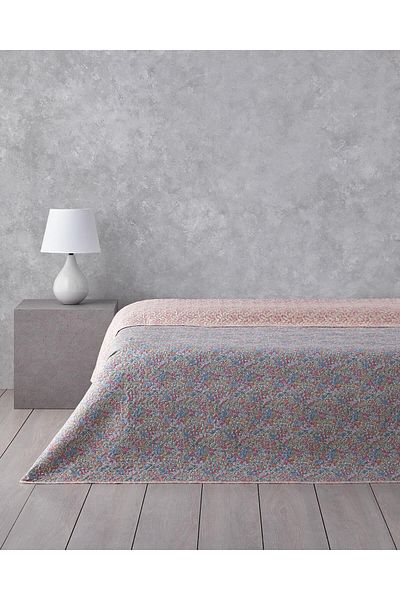 English Home Blue 160X220 cm Single Floral Cover Purpose