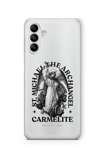 Multitronic Samsung Galaxy A14 Compatible Angel Design Printed Transparent Case