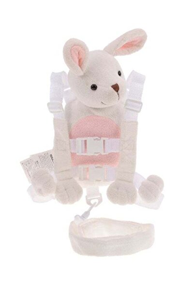 Generic حقيبة ظهر مزودة بحزام أمان لمنع فقدان الطفل أثناء المشي على شكل أرنب ...