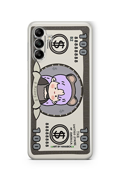 Multitronic Samsung Galaxy M34 5G Uyumlu Anime Dolar Tasarım Baskılı Şeffaf K...